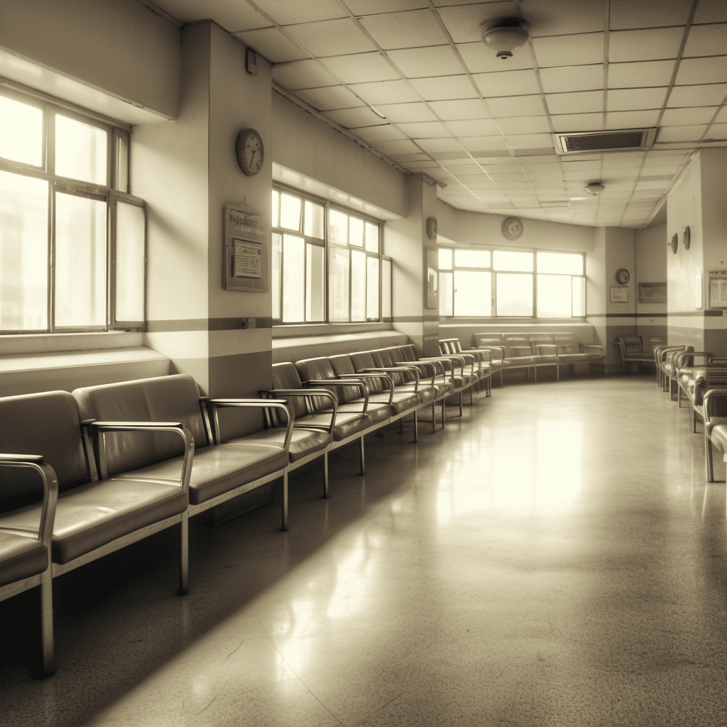 Sala de espera del hospital