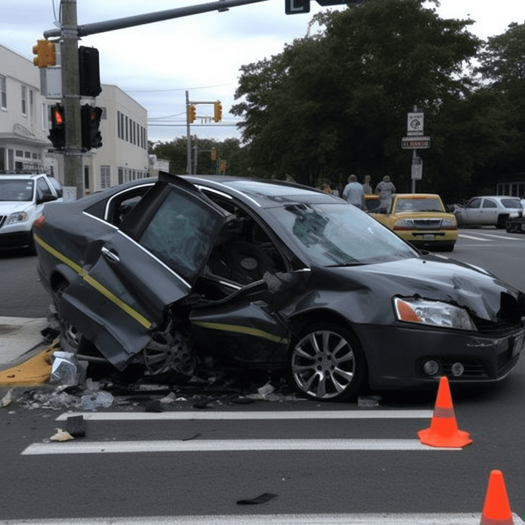 Un accidente de coche