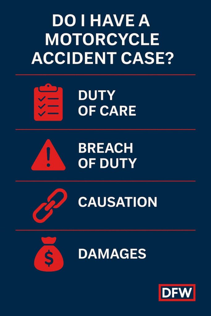 ¿Tengo un caso de accidente de moto? Infografía