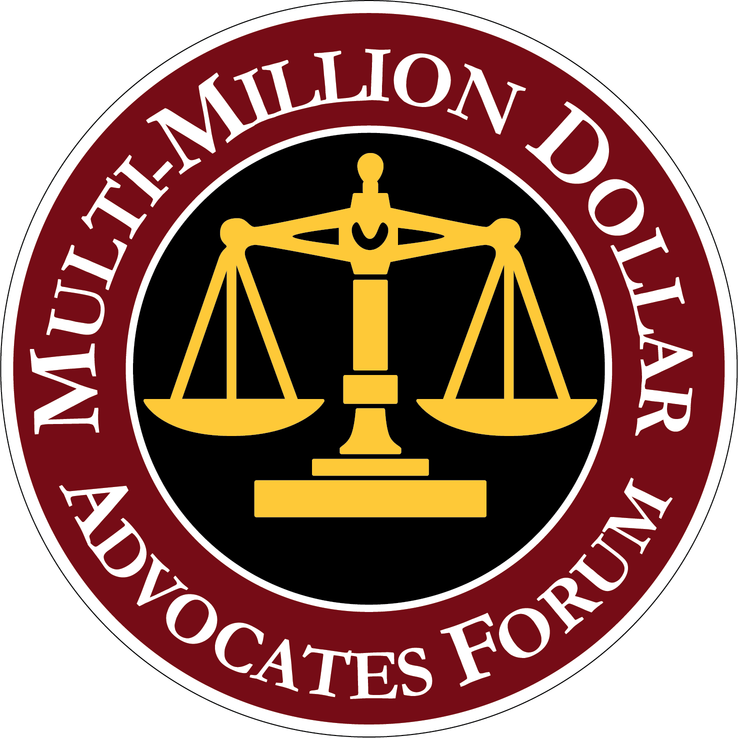 Multi-Million Dollar Advocates Forum Badge